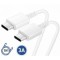 Cablu Date Samsung Galaxy A40 Fast Charge 25W Alb Service Pack