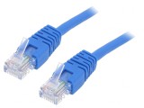 Patch Cord Ethernet UTP Cat5e Albastru 5m, Gembird
