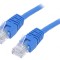 Patch Cord Ethernet UTP Cat5e Albastru 5m