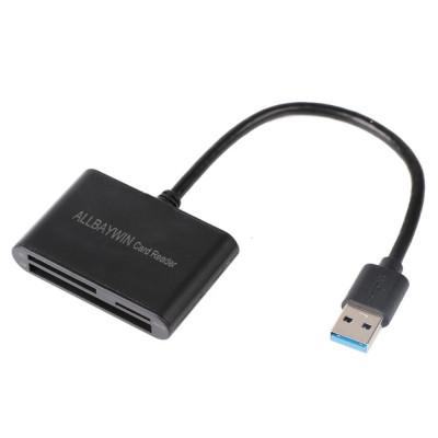 Card reader USB 3.0 la CF, SD, Micro TF, Micro SD card foto