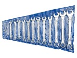 Cumpara ieftin Set de chei inelare 6-22mm, 12 piese, crom vanadiu - Argintiu