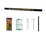 Set varga pescuit sportiv EagleKing Ultra Carp 6 metrii din 6 segmente cu accesorii