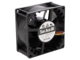 Ventilator axial DC 80x80x38mm 138m3/h 49dBA cu bilă