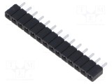 Conector şiruri pini mamă PIN 14 2,54mm THT SAMTEC