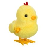 Puișor de Plus Galben cu Cheie, 10 cm, CMCLASS