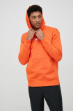 Cumpara ieftin Adidas bluza barbati, culoarea portocaliu, cu glugă, neted