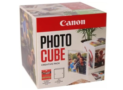 CANON PP-201 5x5 Photo cube White, 40 coli Glossy 5&amp;quot;x5&amp;quot;, foto