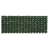 vidaXL Ecran de balcon cu frunze Verde &icirc;nchis 200 x 75 cm 42040622
