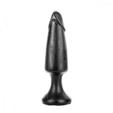 Dildo All Black PVC Negru 35 cm