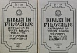 Cumpara ieftin Biblia in Filocalie. Antologie de texte biblice talcuite in Filocalia romaneasca (2 volume) - 1995 - Calinic Botosaneanul (B230)