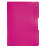 Cumpara ieftin Caiet Herlitz MyBook Flex, logo violet, A4, 2x40 file, dictando si matematica,