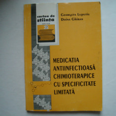 Medicatia antiinfectioasa chimioterapice cu specificitate limitata - G. Luputiu