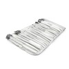 Set 18 pensule pentru make-up, Global Fashion, culoare argintie
