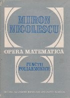 Opera matematica. Functii poliarmonice foto