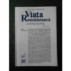 REVISTA VIATA ROMANEASCA (numarul 6-7, anul 2005)