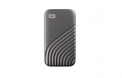 Wd ext ssd 1tb usb 3.2 my pass ssd gray foto