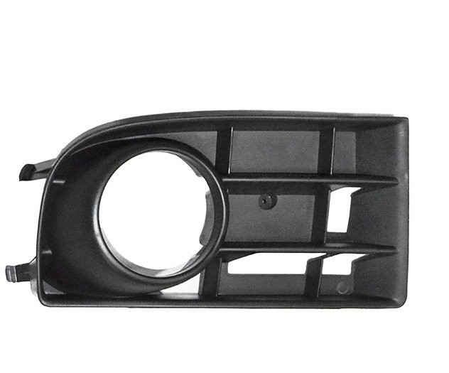 Grila bara fata Vw Golf 5 Hatchback (1K1) 10.2003-05.2009 pentru motorizari 2.0 TDI/ 2.0 TFSI/ 2.0FSI , cu gaura pentru proiector , partea dreapta