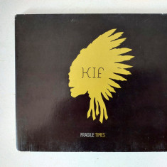 CD: Kif - Fragile Times, by Steve Vergano, rock blues jazz reggae world Geneva