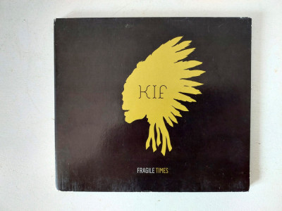 CD: Kif - Fragile Times, by Steve Vergano, rock blues jazz reggae world Geneva foto