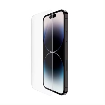 Set 2 bucati Folie de Sticla Compatibila Apple iPhone 15 Pro Max pentru Dispozitiv Aplicator, Protectie Ecran Telefon Duritate 9H, Transparent foto