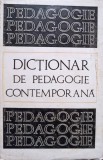 Stefan Barsanescu - Dictionar de pedagogie contemporana (Editia: 1969)