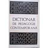 Stefan Barsanescu - Dictionar de pedagogie contemporana (Editia: 1969)