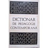 Stefan Barsanescu - Dictionar de pedagogie contemporana (editia 1969)