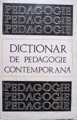 Stefan Barsanescu - Dictionar de pedagogie contemporana (Editia: 1969)