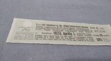CUPOANE /BON DE TREZORERIE CU REDUCERE 1923 UNGARIA