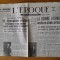 ZIARE VECHI- L Epoque 1940 - al doilea Război mondial.