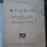 Studiu măsuri restrictive control comerț devize (Șt. I. Dumitrescu, 1934)