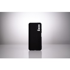 Husa Huawei telefon P Smart, negru, tip back cover, material flexibil silicon + interior cu microfibra, &quot;SPPC-HU-P-S-SLK&quot;