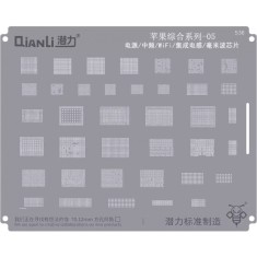 Sita BGA QIANLI QS536 pentru Apple (Circuit Integrat Power Supply / MF / Wifi / Integrated inductor / Millimeter Wave) foto