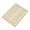Piele Sintetica Micropigmentare PMU: Sprancene, Ochi, Buze - Antrenament Tatuaj Cosmetic, Microblading, Silicon Realist 15x21cm
