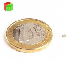 Magnet neodim disc Ø2&#215;0,5 mm, diametral, N52