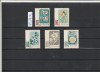 POLONIA - FLORI PROTEJATE ( MI PL 1020-1024 ) 1957 MNH, Nestampilat