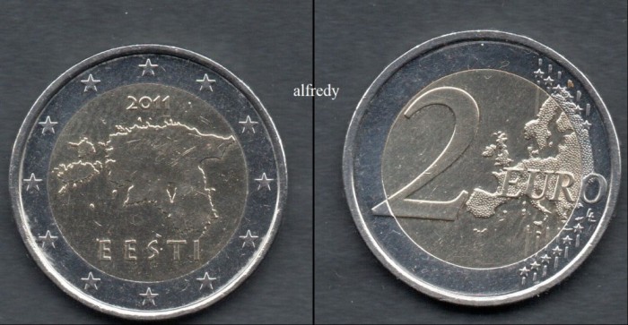 ESTONIA 2011, 2 euro