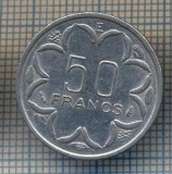 AX 1104 MONEDA - AFRICA CENTRALA - 50 FRANCS -ANUL 1976 E -STAREA CARE SE VEDE, America Centrala si de Sud