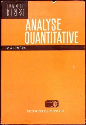 ANALYSE QUANTITATIVE-V. ALEXEEV-261551 foto