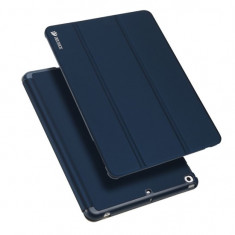 Husa de Protectie Dux Ducis pentru Apple iPad 97 2018 Functie Smart Sleep &amp;amp; Pen Slot Navy foto