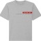 Tricou cu maneca scurta pentru copii REDSKINS Junior, unisex, gri, 10 ani - OUTLET