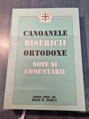 Canoanele Bisericii Ortodoxe Ioan N. Floca foto