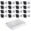 Sistem supraveghere Hilook, 16 camere 2MP,Vizualizare pe mobil, Infrarosu 20m, Cautare inteligenta, DVR 16 canale 2MP SafetyGuard Surveillance, Rovision