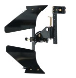Plug reversibil ProGarden pentru motocultor, 2 brazdare, tija 31 cm