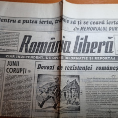 romania libera 14 august 1992-art. generalul militaru,regele mihai