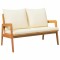 Set bistro 3 buc. Maro Lemn Solid de Acacia - 5