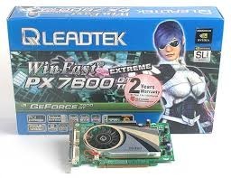PLACA VIDEO LEADTEK WINFAST PX 7600 GT TDH 256 MB DDR3 foto