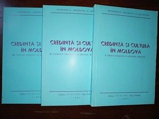 Credinta si cultura in Moldova (3 volume) foto