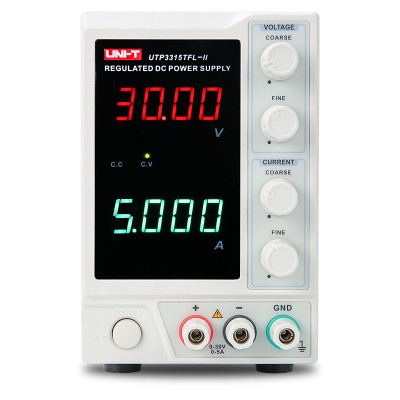 Sursa de alimentare, UNI-T, UTP3315TFL-II, LED, 1 canale, pentru simularea condițiilor de alimentare variabile &amp;icirc;n teste de stres, Greutate redusa foto