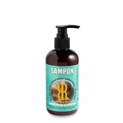 Șampon fără sare, pentru toate tipurile de par, Royal Rich, 250 ml foto